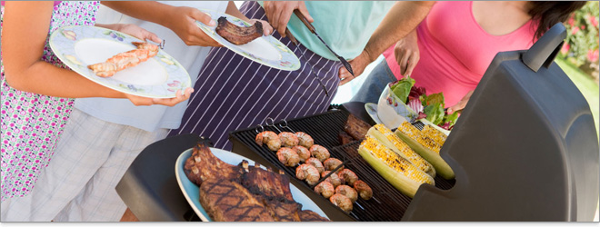 Outdoor living with gas